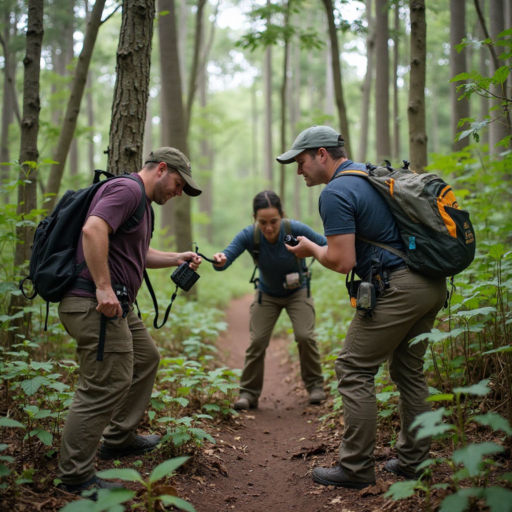 Wildlife monitoring in the restored forest areas