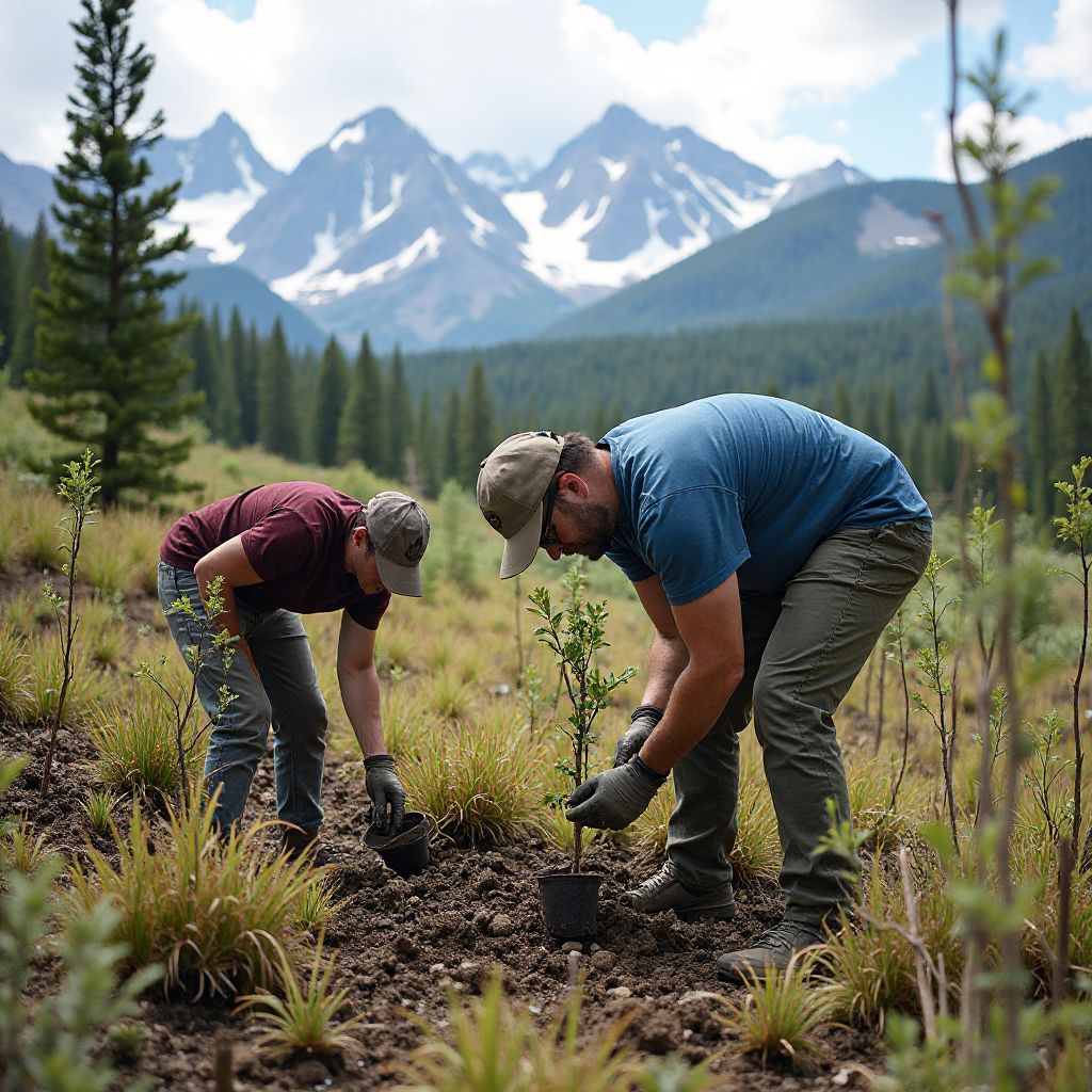 Conservation and rewilding projects